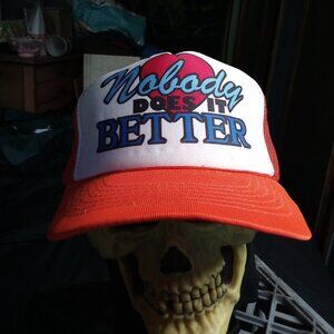 Deadstock Vintage Love Nobody Does It Better Snap Trucker Hat Cap
